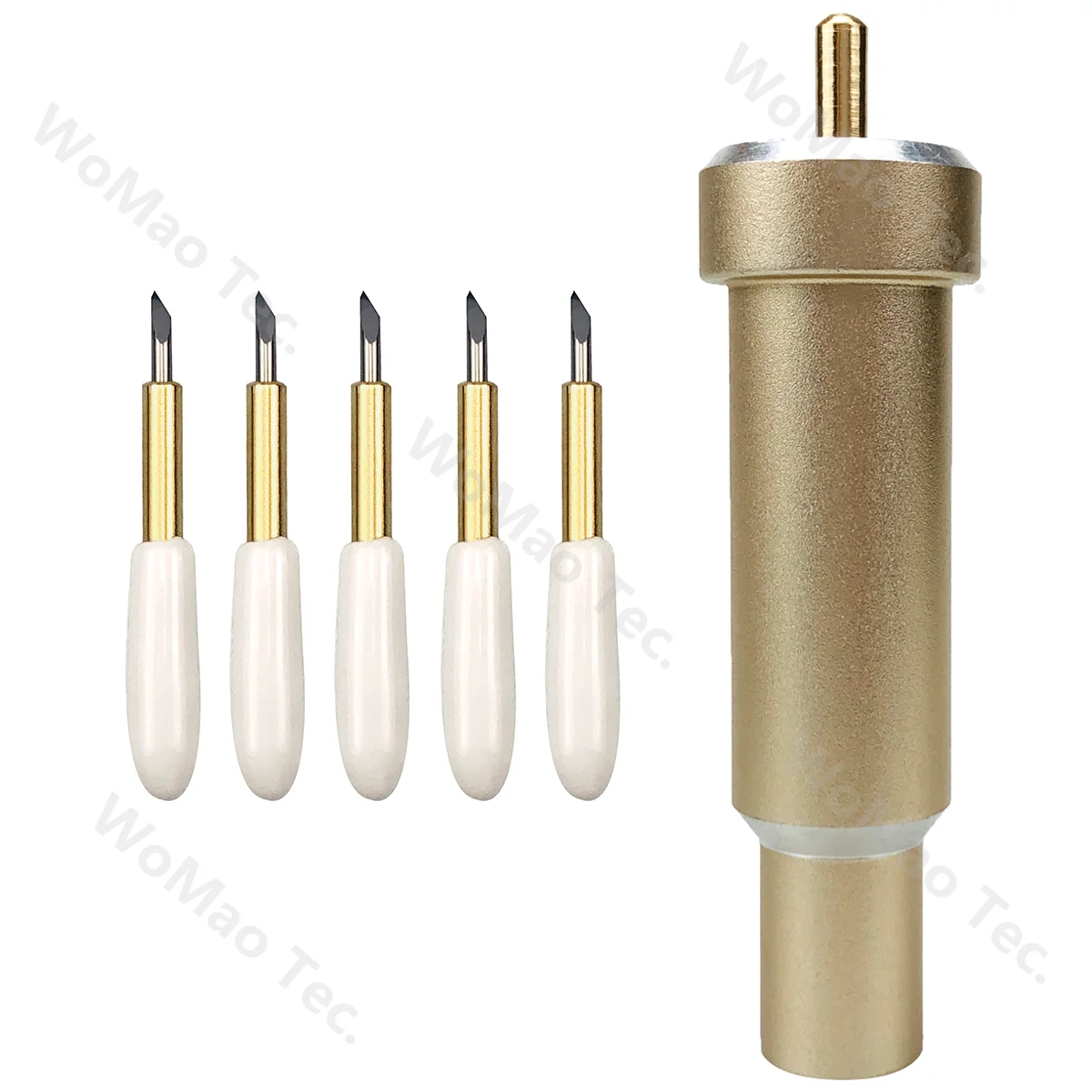 5Pcs Deep Point Blade Per Cricut Maker 3 2 1/Cricut Explore 3/Explore Air/Deepcut E 1Pc Supporto Liscio In Lega Dura