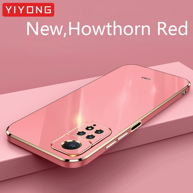 case for iphone 12 pro Redmi Note11 Case YIYONG Plating Silicone TPU Ring Holder Cover For Xiaomi Redmi Note 11 11S 10S 10 Pro Plus Max Xiomi 5G Cases iphone 12 pro wallet case iPhone 12 Pro