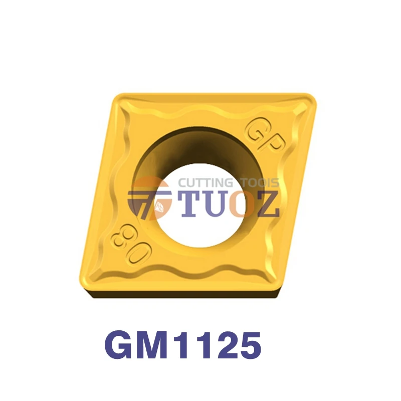 

Original CCMT120404-GP CCMT120408-GP GP GM1125 Carbide Inserts CCMT 120404 120408 Turning Tools Special for Stainless Steel
