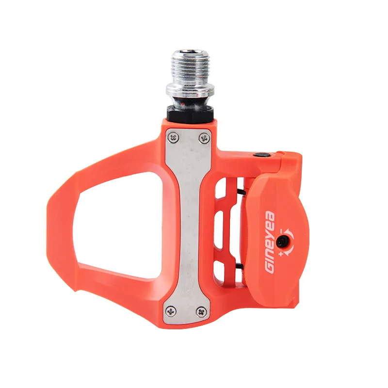Jing Ye P601 Road Bike Self-locking Pedals Nylon Carbon Fiber Professional Lock Pedals With Cleats Bearings Cycling Parts