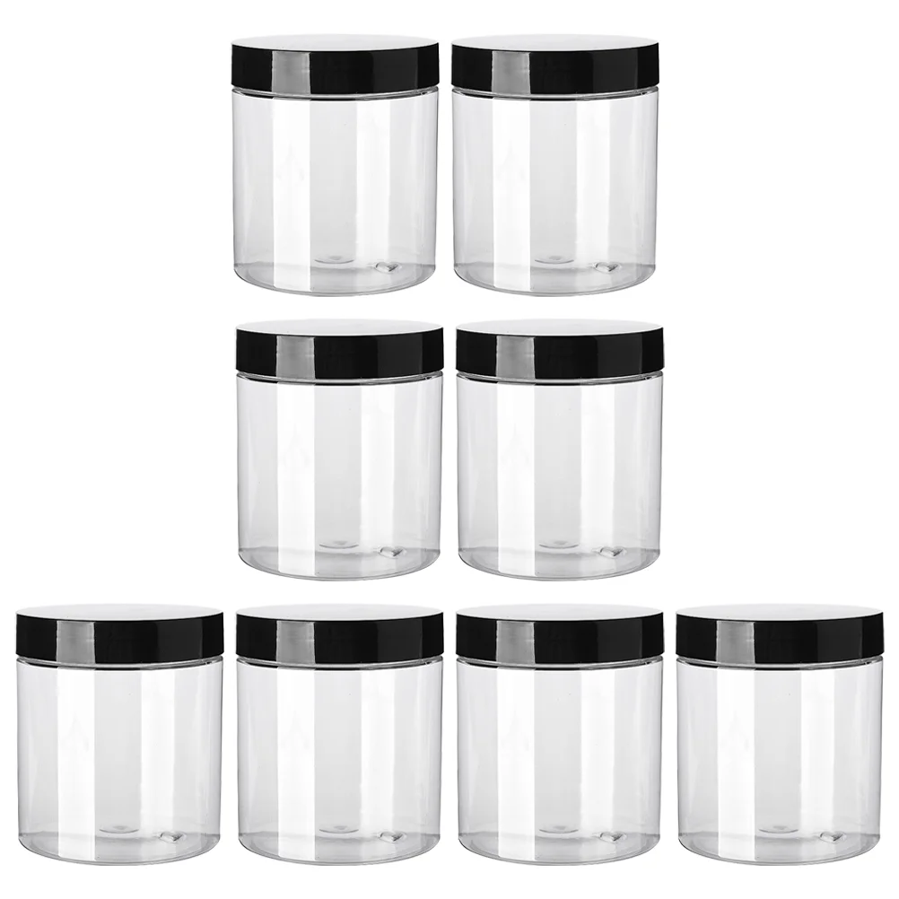 

Wide Mouth Cream Jar Round Plastic Container Containers for Travel Storage Creami