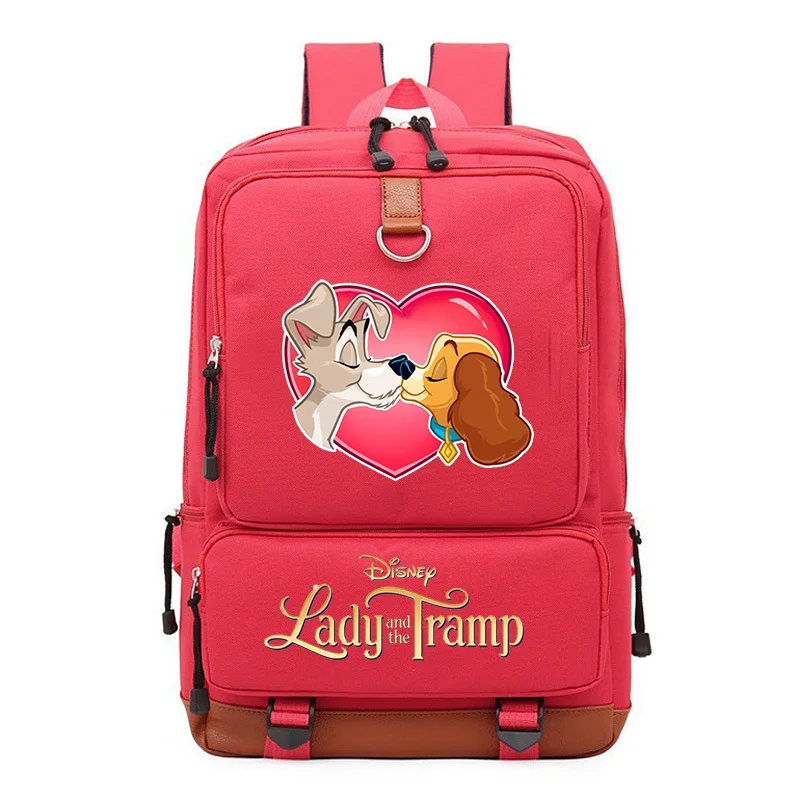 バックパック・リュック RONRON HEART LADY AND THE TRAMP STRING BAG WHITE RED DS24BBG HEART LADY AND THE TRAMP STRING BAG WHITE RED - RONRON 론론