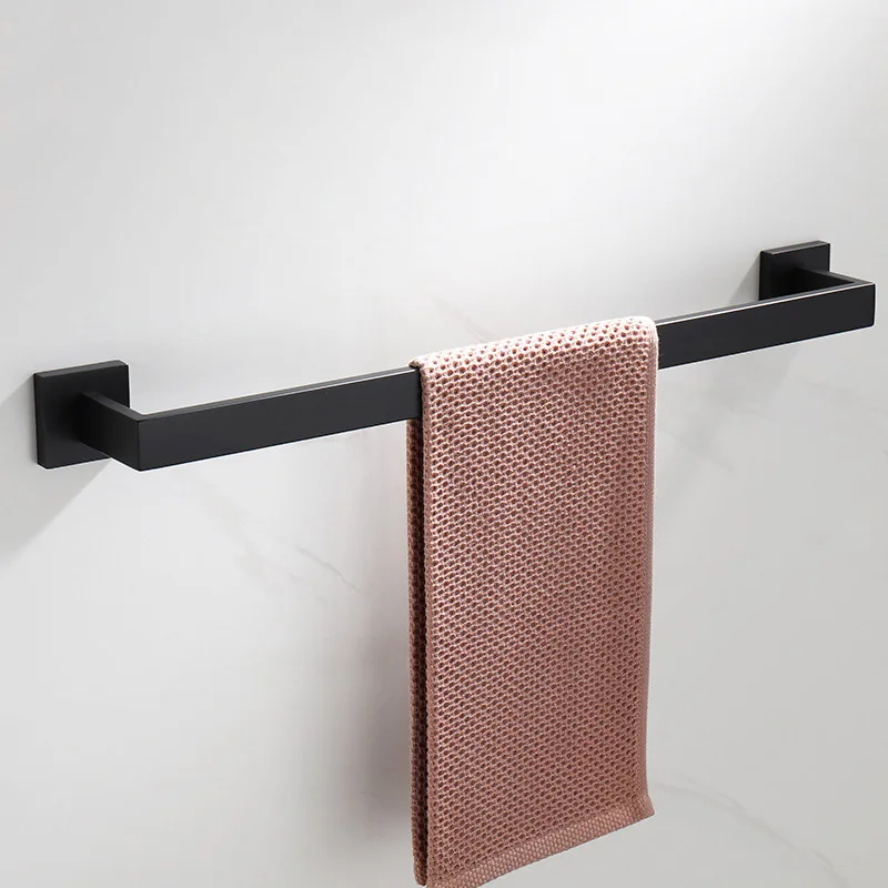 Bathroom Hardware Set Towel Rack Toilet Brush Paper Holder Soap Dispenser Towel Bar Hook