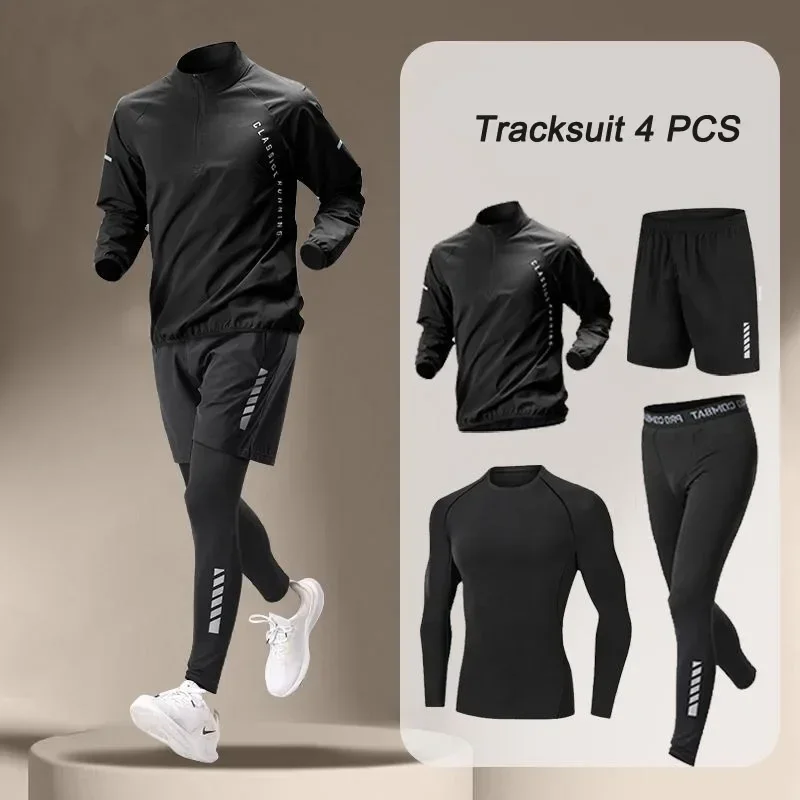 Men’s Quick-Dry Sports Jacket Set 2