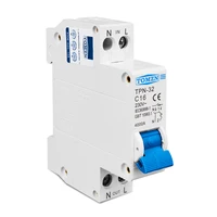 TPN 1P+N Mini Circuit Breaker MCB 6A 10A 16A 20A 25A 32A Din Rail Mounting Miniature Household Air Switch - Image 3