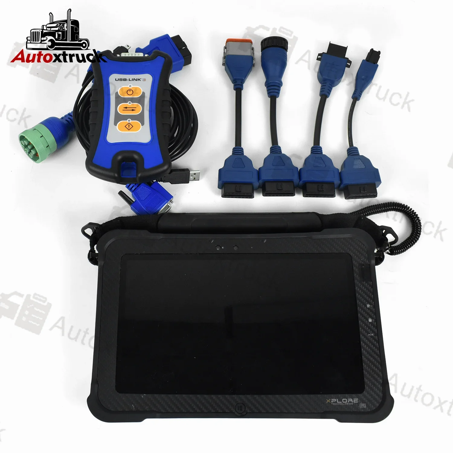 

OBD2 USB Link For USB-Link 3 XPlore tablet CAN FD OBD Diagnostic cable Heavy Duty Diesel Engine