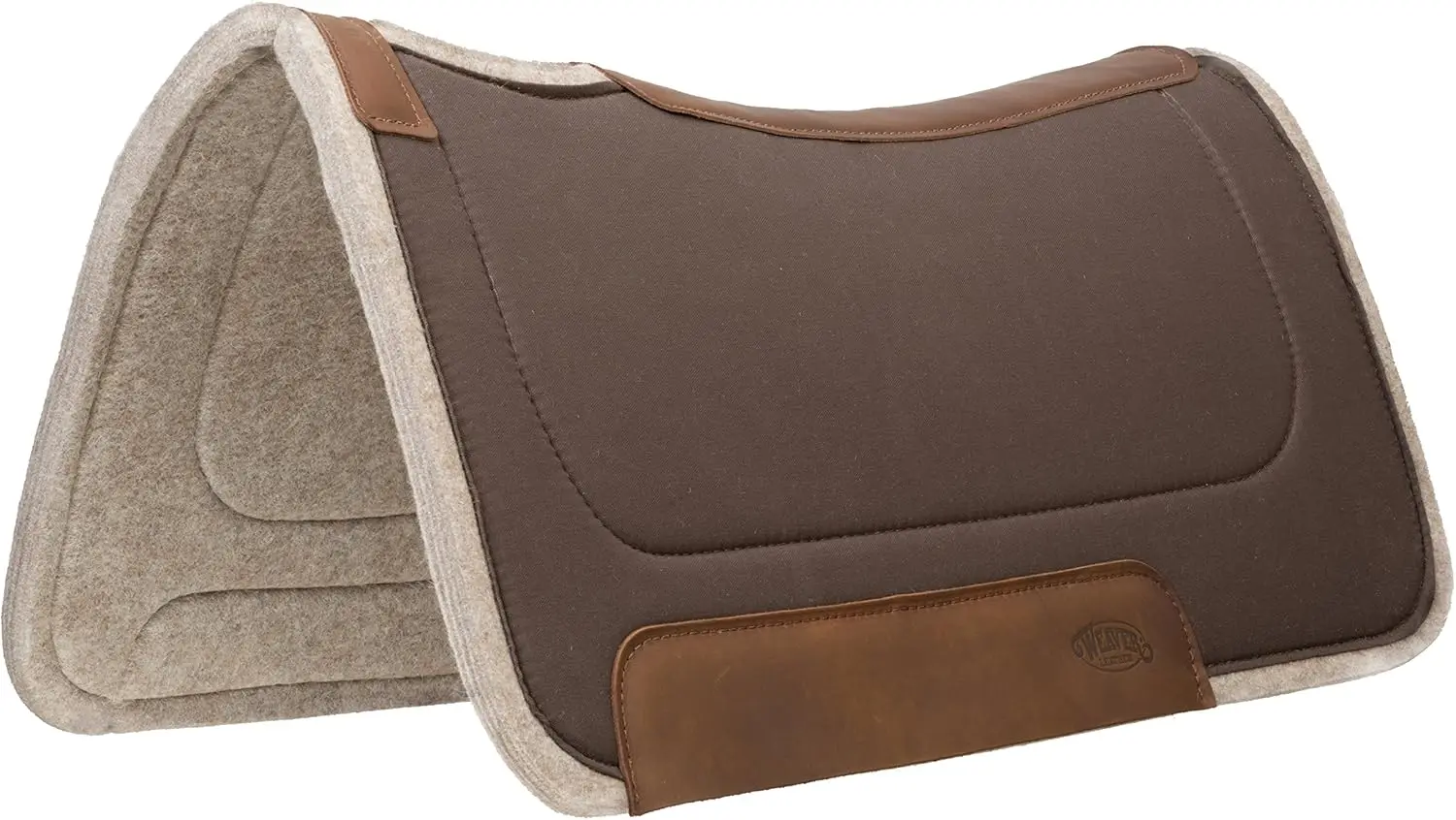 Working Contoured Saddle Pad with Wool Felt Bottom