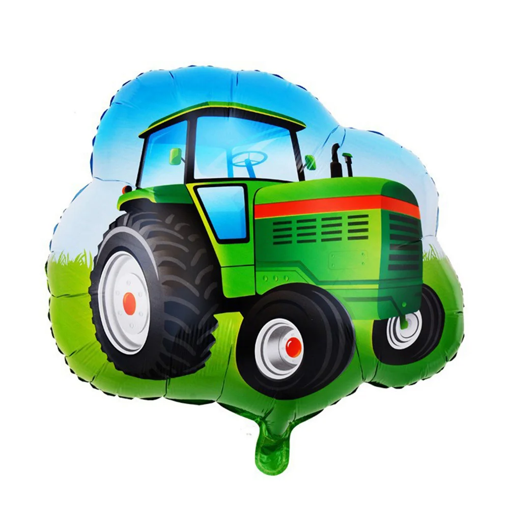 

Farm Tractor Giant Foil Balloons for Birthday Baby Shower Tractor Themed Party Decorations Supplies