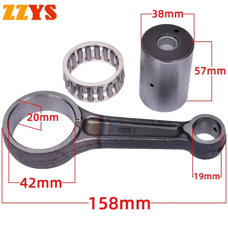 

250CC Motorcycle Engine Con Connecting Rod Main Bearing Kit For HONDA KV2 XR250R XR250 XR 250 Motor Bike Parts