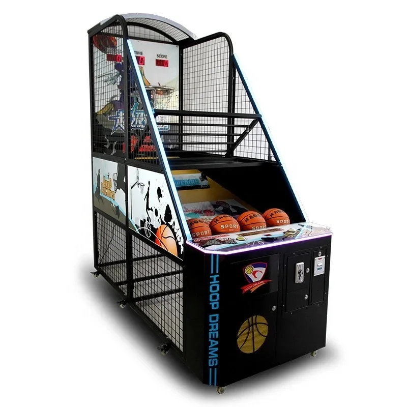 M-quina-de-jogo-arcada-de-basquete-eletr-nico-de-divers-o-interna-m ...