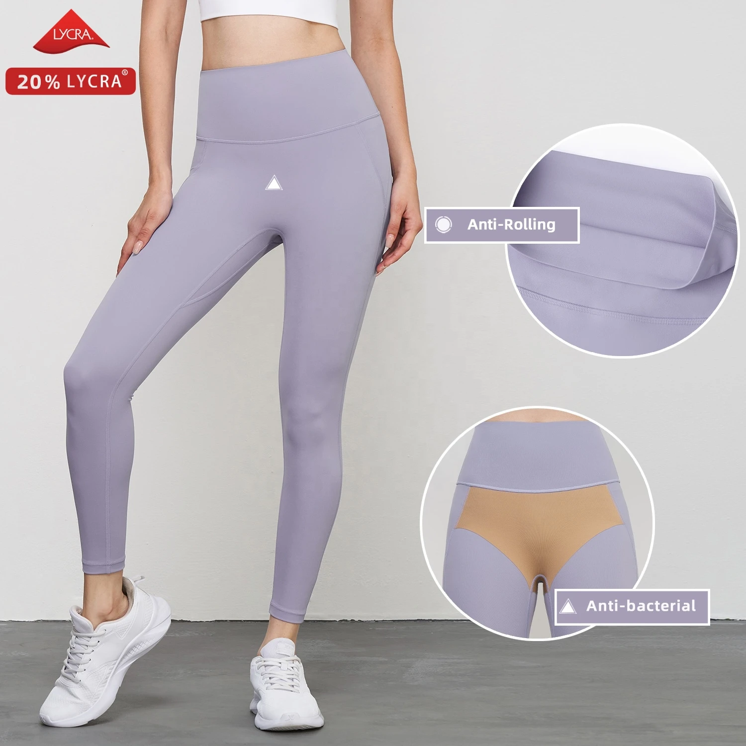 Lycra Peach Hip Yoga Leggings with Anti-Bacterial Panties Women Seamless High  Waist Anti Rolling Sports Leggings Workout Pants - AliExpress