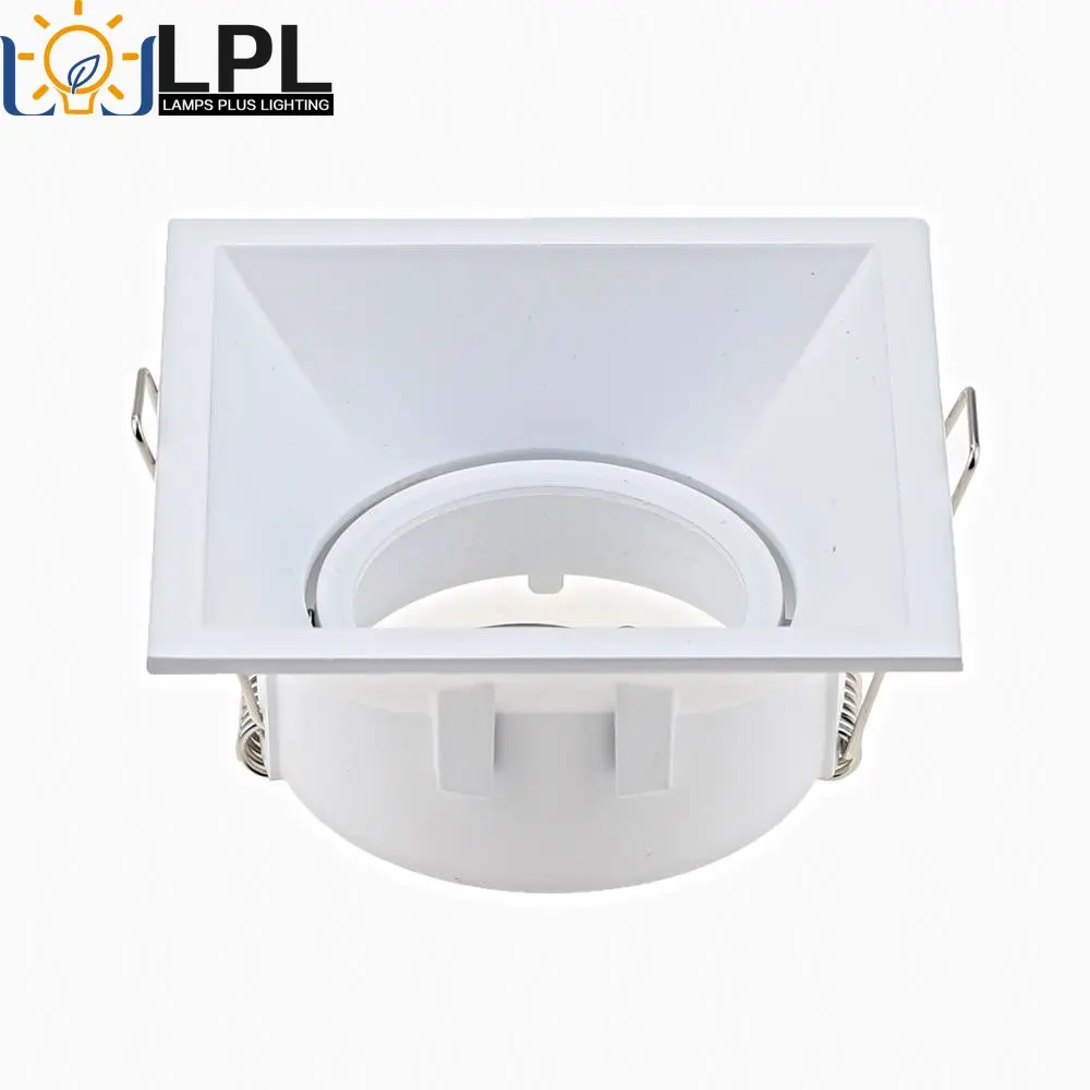 

New Design GU10 MR16 Die-Cast Aluminium Recessed Ceiling Spotlight Lamp Fixtures Ceiling Light Fitting Frames with Cutout 85mm