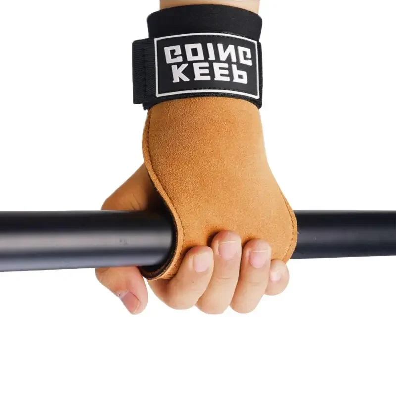 1Piece Wrist Support Gloves Fitness Pull-up Assist Belt Pull-up Wrist Grip Belt Push-pull Back Auxiliary Horizontal Bar