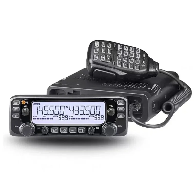 New ICOM IC-2730A Car Mobile Radio Dual Band VHF UHF 1052 Channel 50W FM Transceiver Walkie Talkie Radio Repeater Scrambler