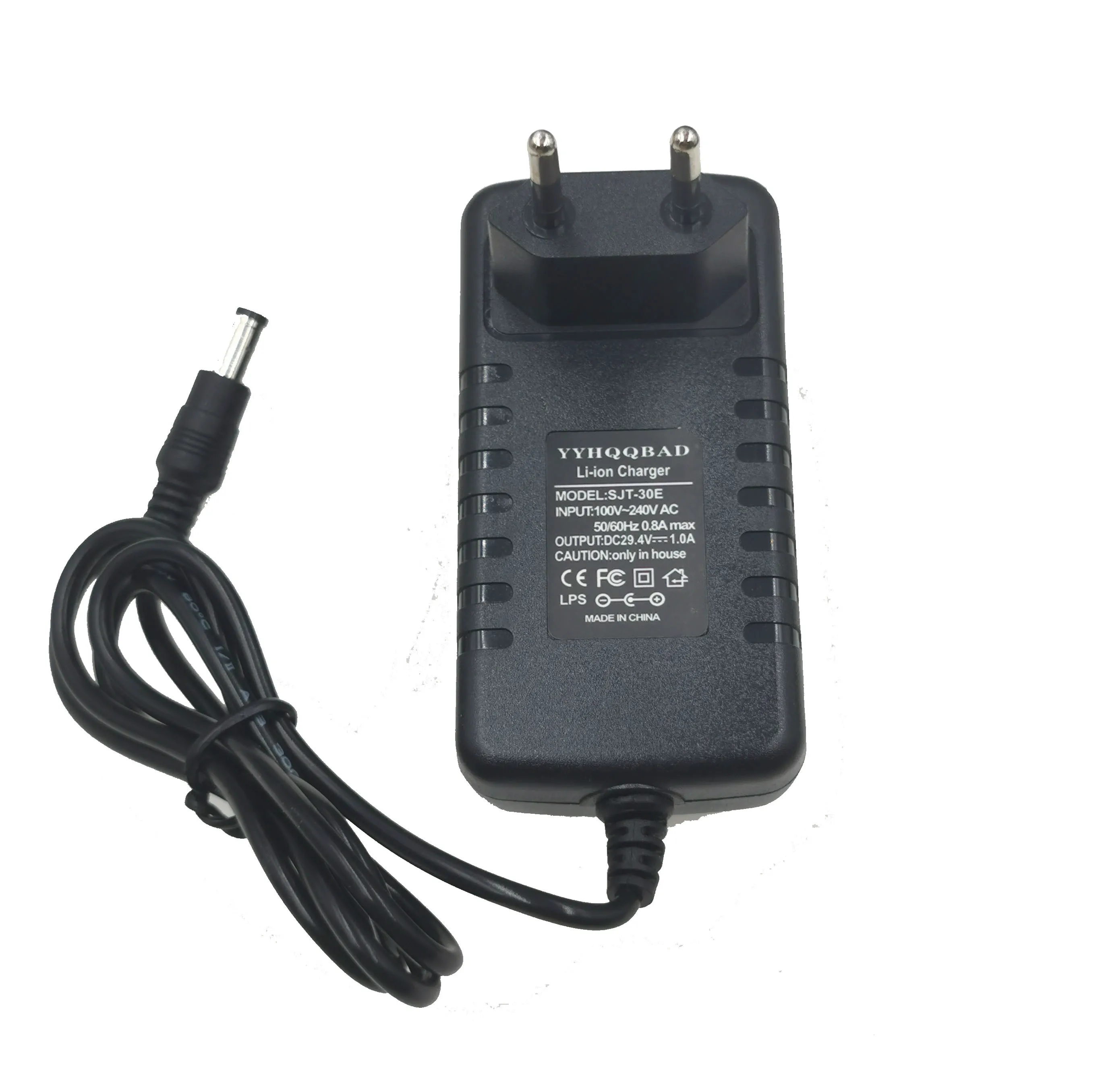 29.4V 1A polymer lithium Battery Charger AC100-240V DC 5.5MM*2.1MM Portable Charger EU/AU/US/UK Plug battery charger battery charger adapter charger adapter