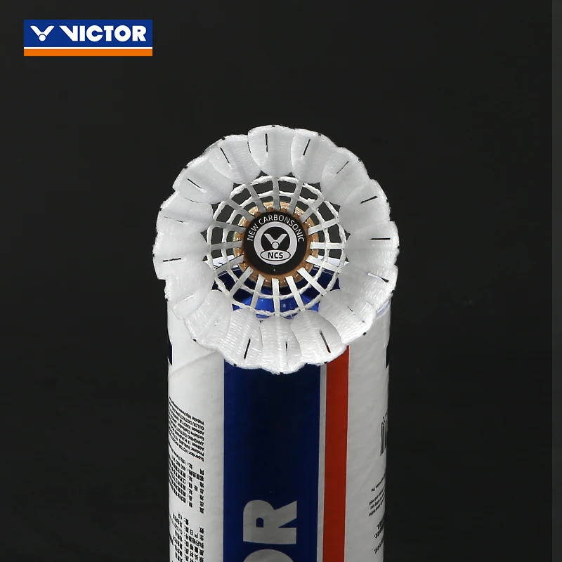 12 pcs VICTOR Badminton Shuttlecocks