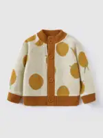 Autumn winter Newborn Lnfant Baby  Boys and Girls Knitting Coat Long SleeveKids Fashion  Cute Cartoon Baby Clothing 2
