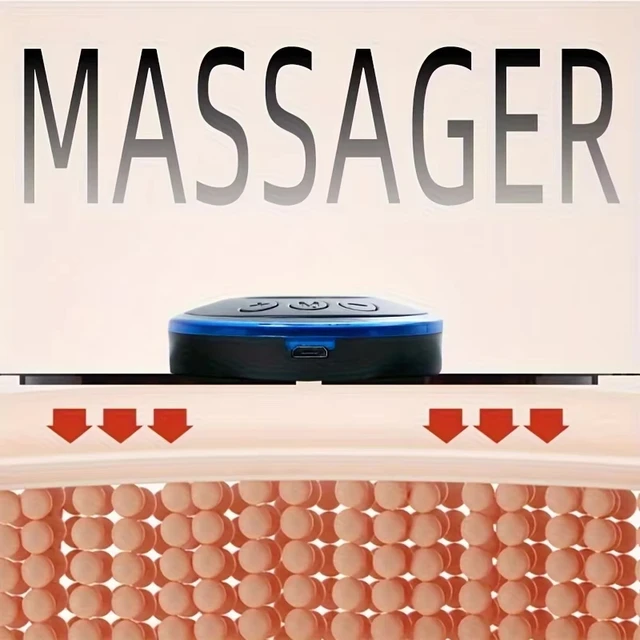 8 Modes Rechargeable Neck Massager with Remote Control EMS Low Frequency Pulse Massager For Muscle Relaxation Relief The Pain 3