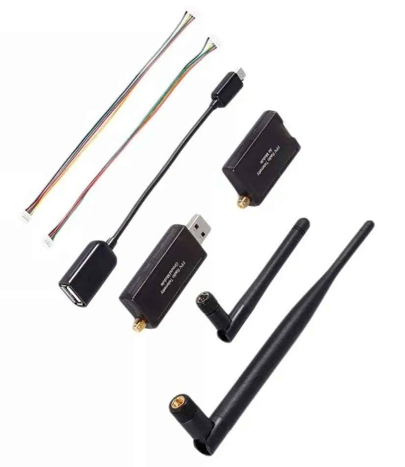 Kit télémétrie radio 433/915 MHz 500mW pour APM 2.6/2.8 Pixhawk, connecté à une carte de vol