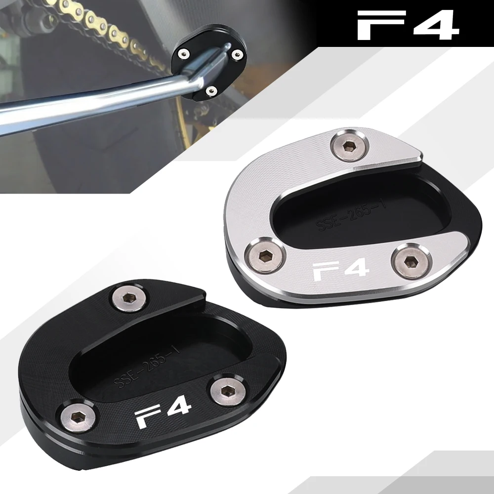 

For MV Agusta F41000R 2010+ F4 RC 2015+ Superveloce 800 2020+ Motorcycle Side Stand Enlarge Kickstand Enlarger Support Extension