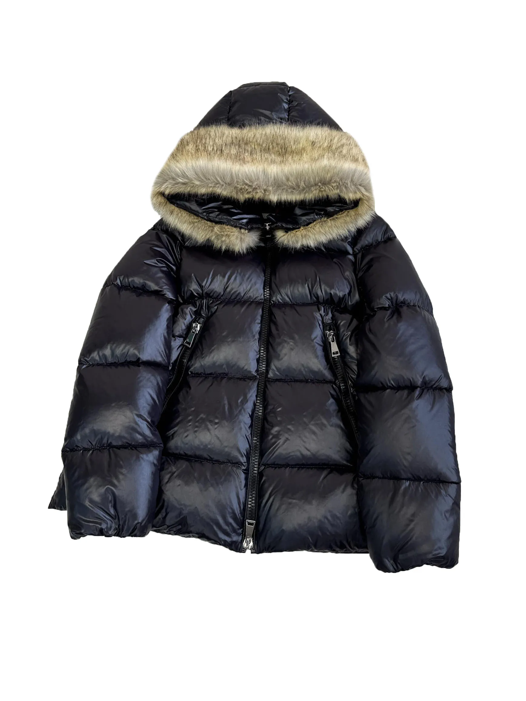 

Пуховик с капюшоном, короткий облегающий пуховик с двумя карманами, теплый и удобный дизайн, новинка зимы 2023, 1207