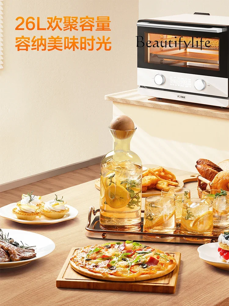 Steam Baking Oven Integrated Desktop Electric Steam Box Baking and Frying Household Intelligent Steamer Air Frying