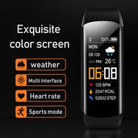 C5S Smart Bracelet IP67 Support Heart Rate Blood Pressure Blood Oxygen Measurement Call Reminder 3 Sports Modes For Men Women 2