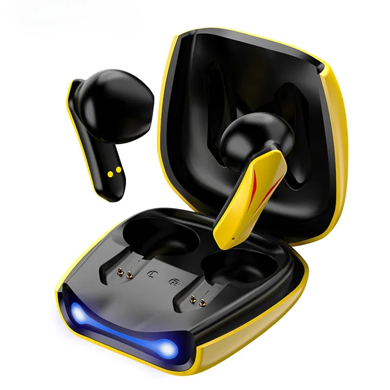 

R05 Wireless Headphones Bluetooth Earbuds Gaming Earphone Bluetooth 5.2 Stereo Bass Touch Control Dual Mode Low Latency with Mic