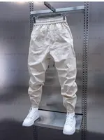 Pantalon sarouel Cargo de luxe, Camping en plein air, sport, pantalons décontractés, survêtement, mode coréenne, marque de haute qualité, vêtements pour hommes 5