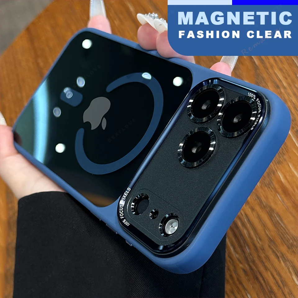 Magnetic Phone Case with Wireless Charging Protector Cover