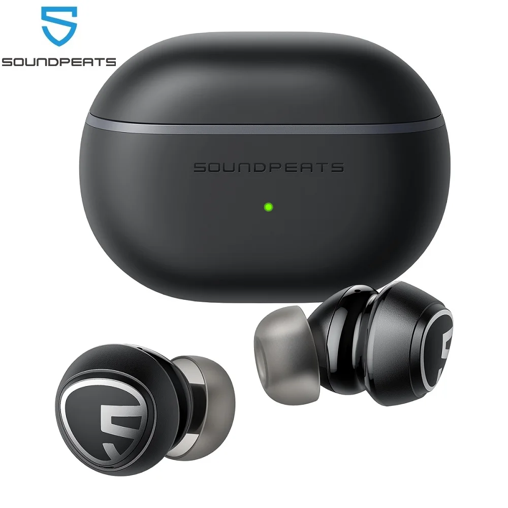 Беспроводные наушники SoundPEATS Mini Pro Hybrid с активным шумоподавлением Bluetooth 5 2 ANC QCC3040