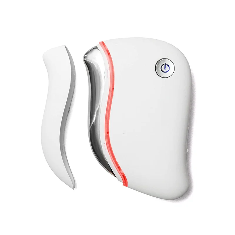 

Double Chin Reducer Skin Tools Electric Vibration Gua Sha Facial Tools Face Massager Anti Wrinkle Machine LED Skin Rejuvenation