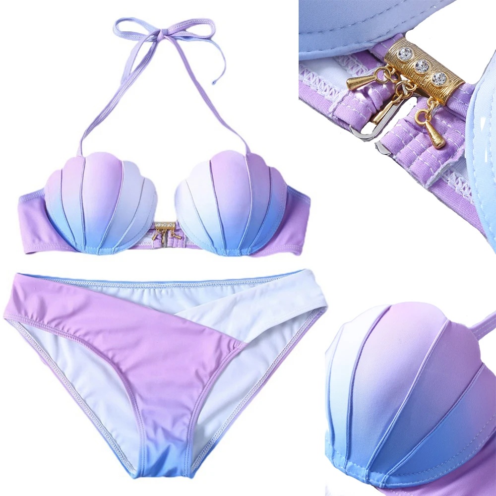 Модный женский комплект бикини