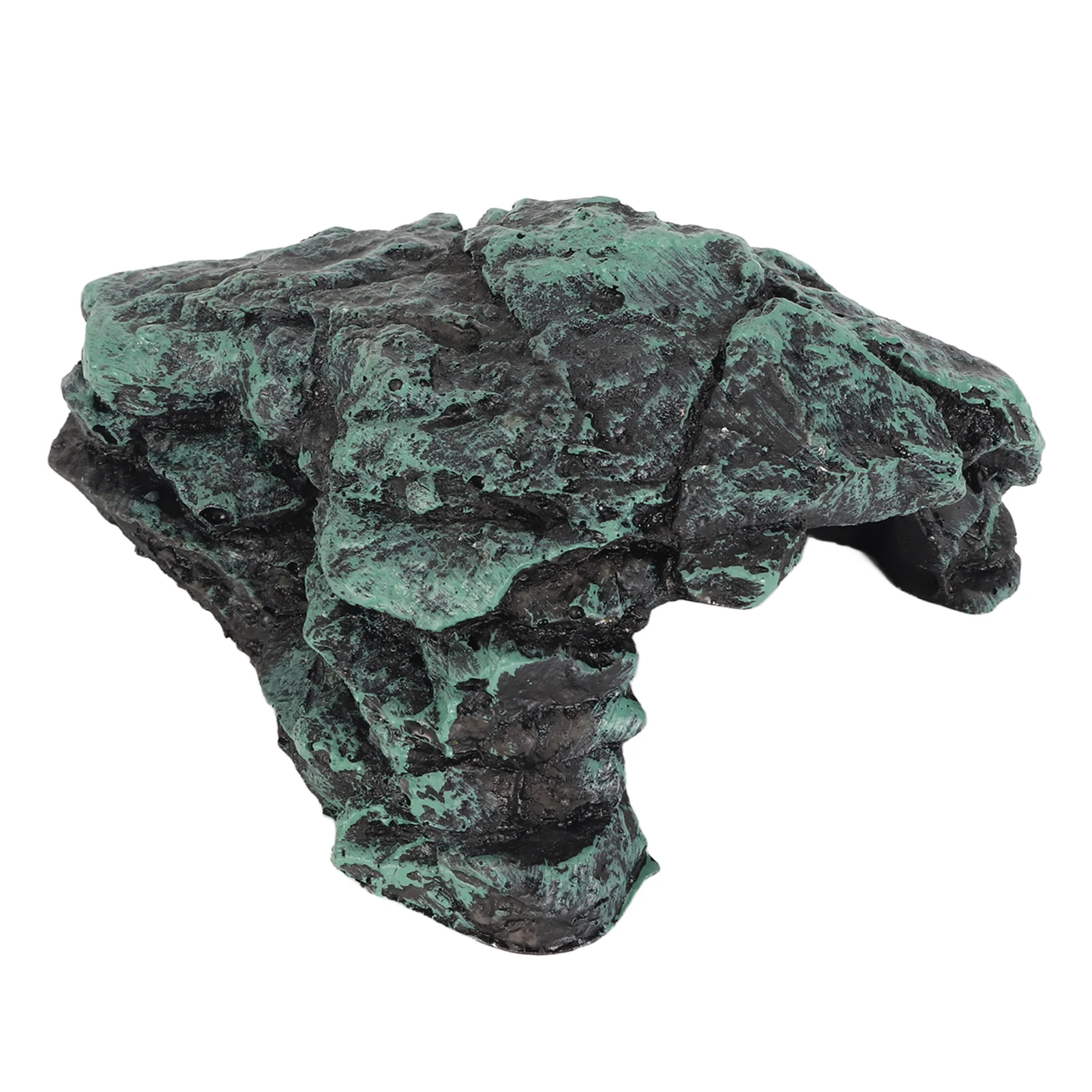 Reptile Rock Hide Cave Simulation Realistic Safe Comfortable Resin Rock Hideout for Terrarium Decoration 4