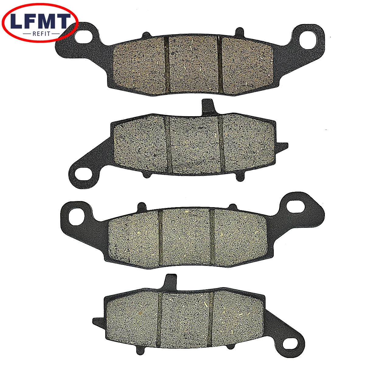 Motorradzubehör Bremsbeläge vorne und hinten für Kawasaki ER-6f (ECF/EDF) (Doppelrohrrahmen/nicht ABS) KLE 650 A7F/A8F/A9F – Detail 4