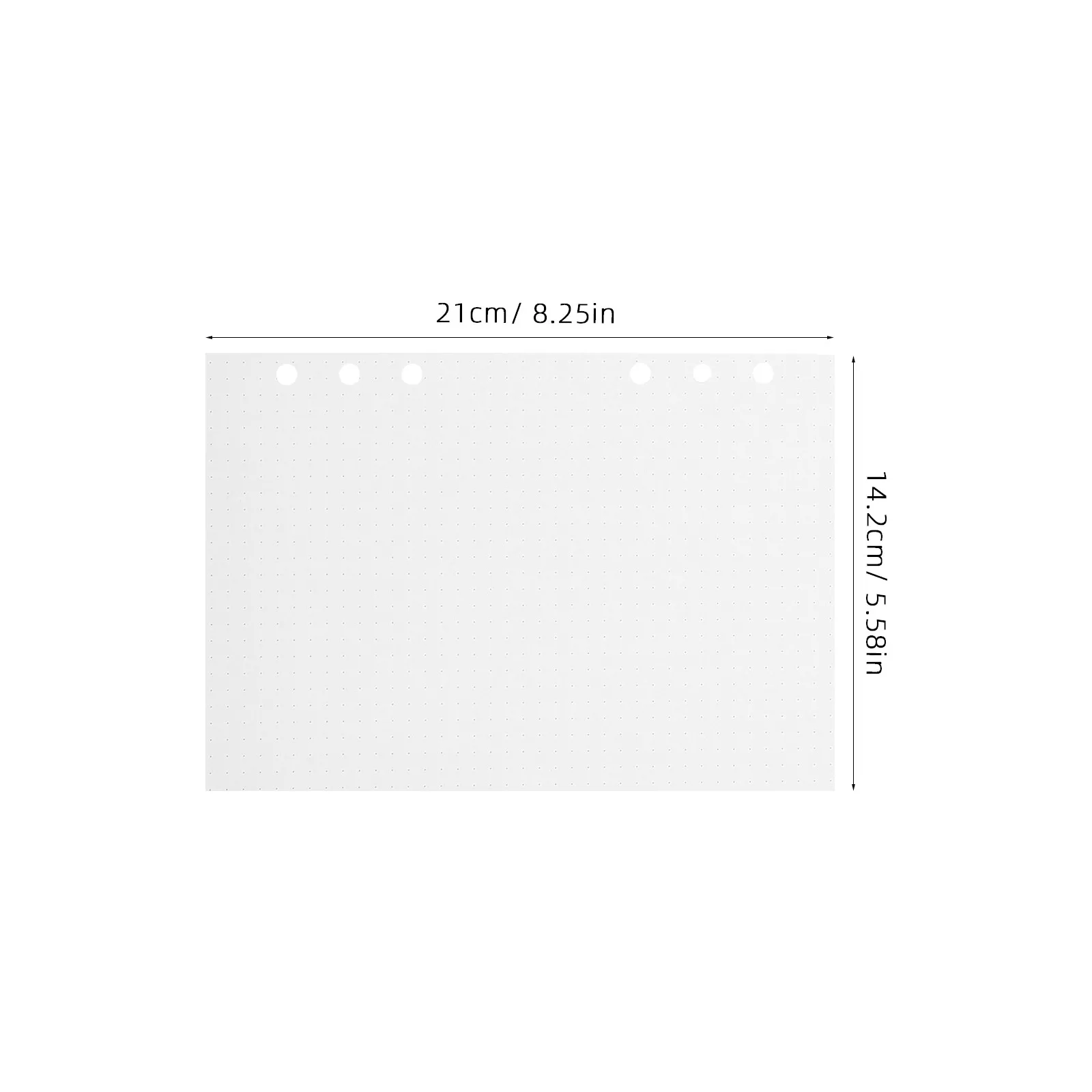 180매 핸드 어카운트 내지 A5 리필 가능 루즈리프 노블리드 부드러운 필기감 저널 플래너 바인더 인서트용