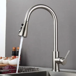 304 Stainless Steel Kitchen Faucet 360 Degree Rotation Water Sprayer Replaceable Sink DIY Mounted Bathroom Spray Tap Accessory