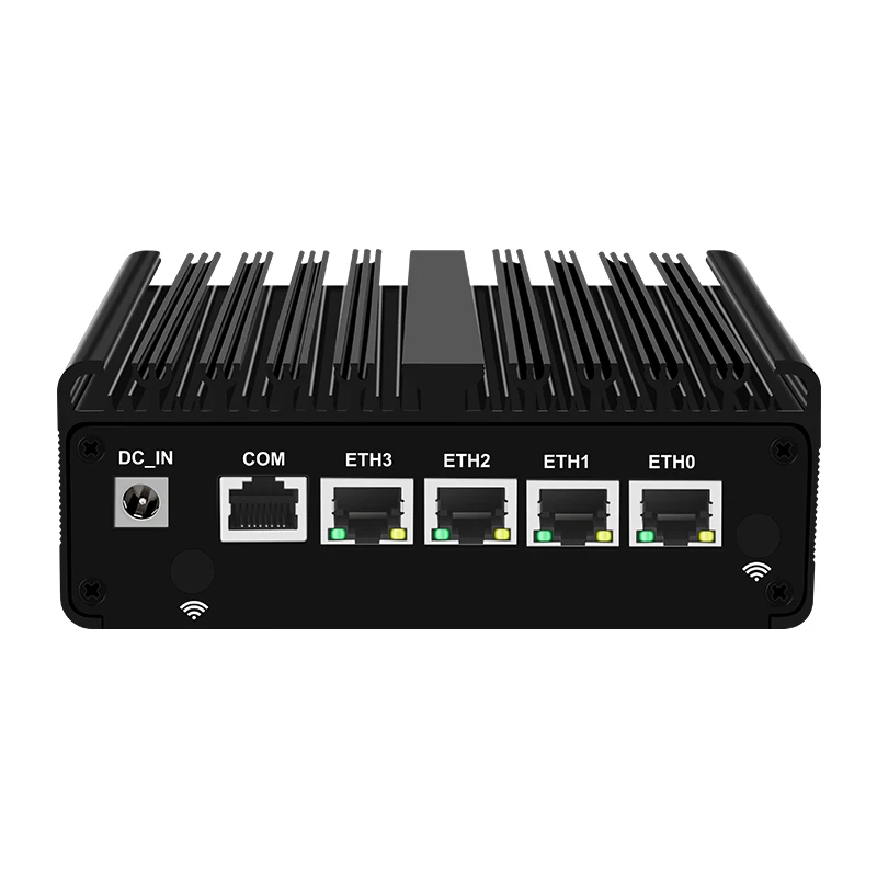 New Intel N100 N150 pfSense Firewall Router N5105 N6000 J4125 Fanless Mini PC 4xIntel i226 2.5G NVMe Computer OPNsense PVE ESXi 4