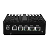 New Intel N100 N150 pfSense Firewall Router N5105 N6000 J4125 Fanless Mini PC 4xIntel i226 2.5G NVMe Computer OPNsense PVE ESXi 4