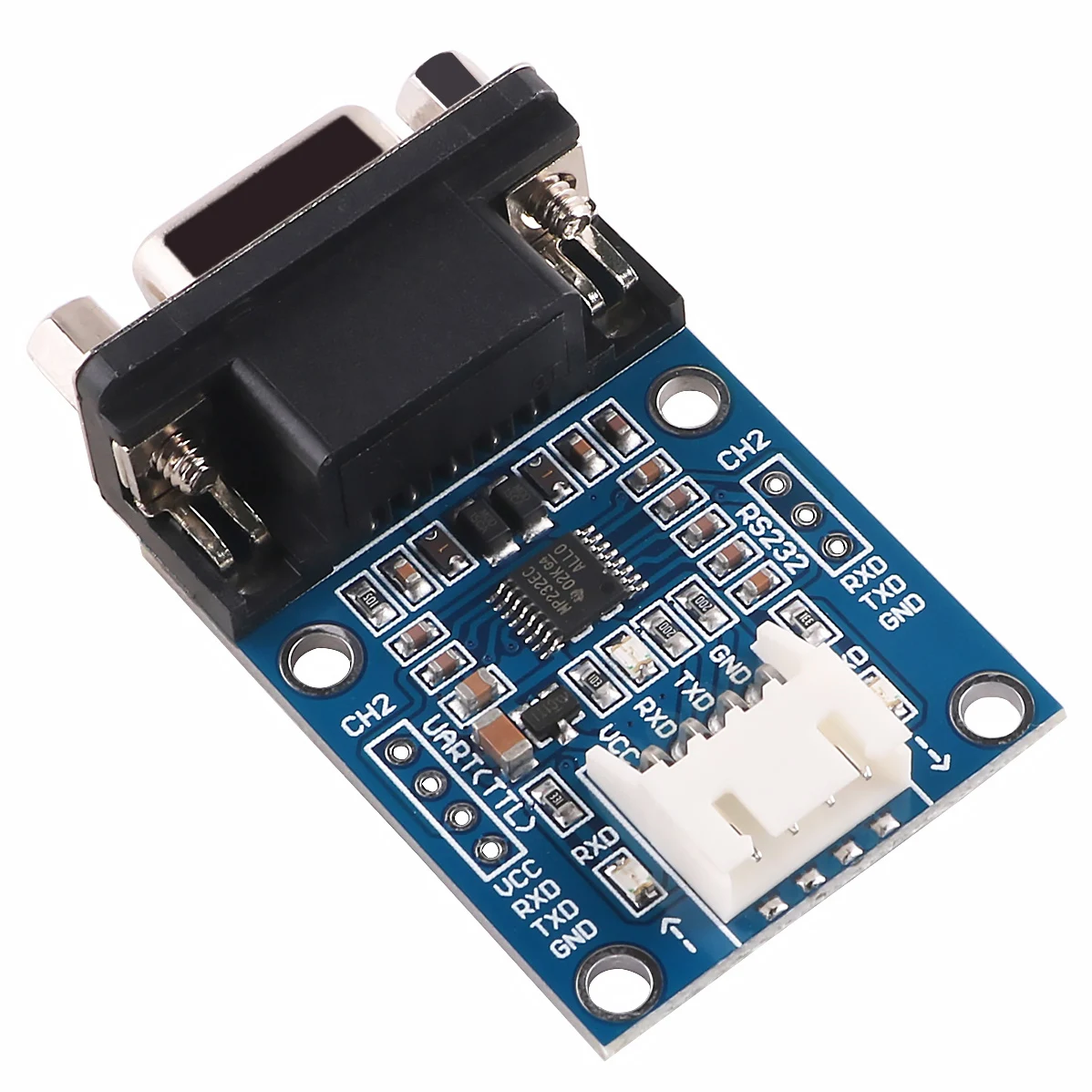 Convertitore Seriale Da Ttl A Rs232, Adattatore Dupont Db9 Femmina D-Sub Da 9 Pin A 4P