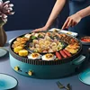 Electric Grill Hotpot. Non-Stick. Barbecue. Toaster Oven. 2 In 1. 2 Flavor Hot Pot. Multi Cooker. 3