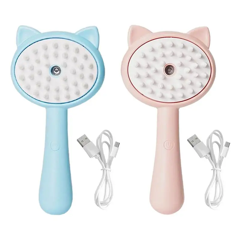 

Cat Comb Massage Pet Combs Hair Removal Cat And Dog Electric USB Brush For Cat Hairs Pets Grooming Cleaning Supplies Scratcher