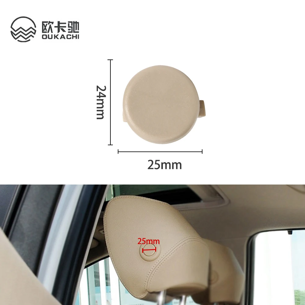 

For BMW 3 Series Car Front Seat Headrest Button Cover Adjustment Switch F35 F30 Seat Accessories 52107362623
