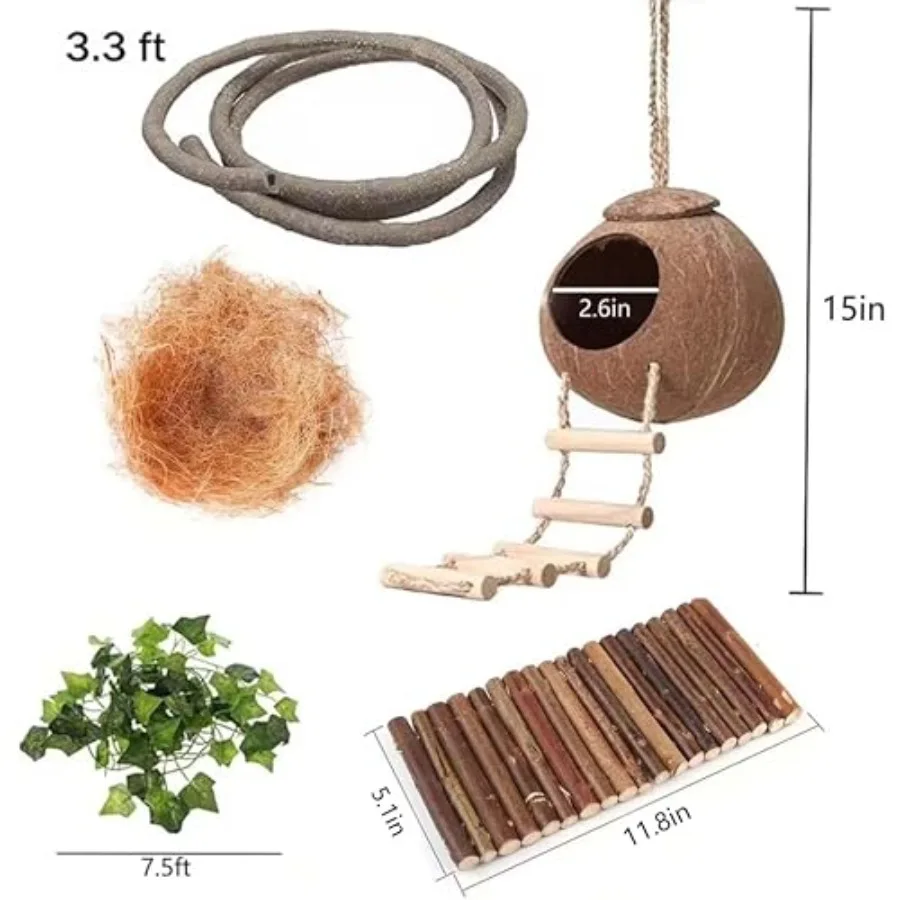 Crested Gecko Tank Set 4