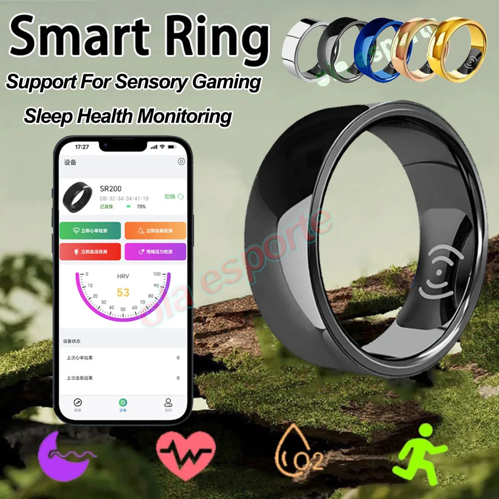 2024NewM1SmartRingsIntelligentSleepMonitoringWaterproof