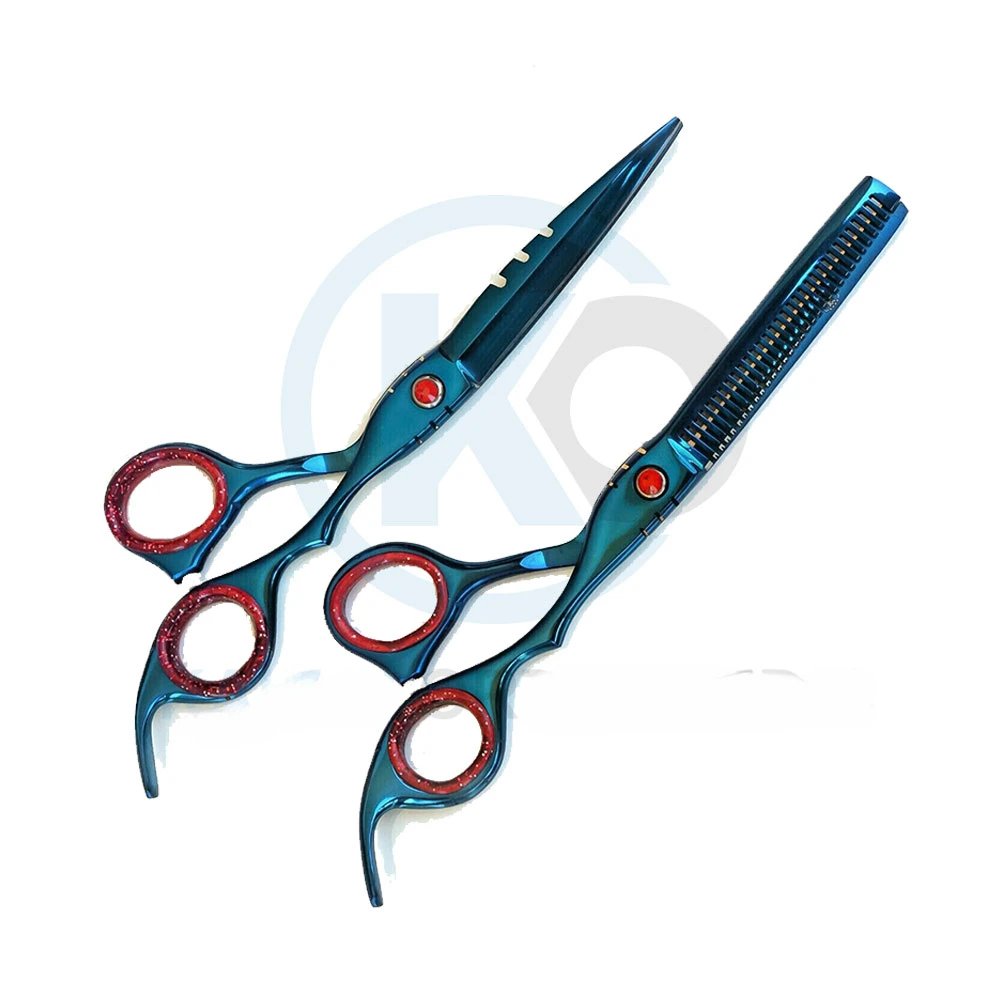 Barber Hair Cutting Scissors Professional Thinning Shears Set Kit German Size 7 Hair Scissors austrian and german masterworks