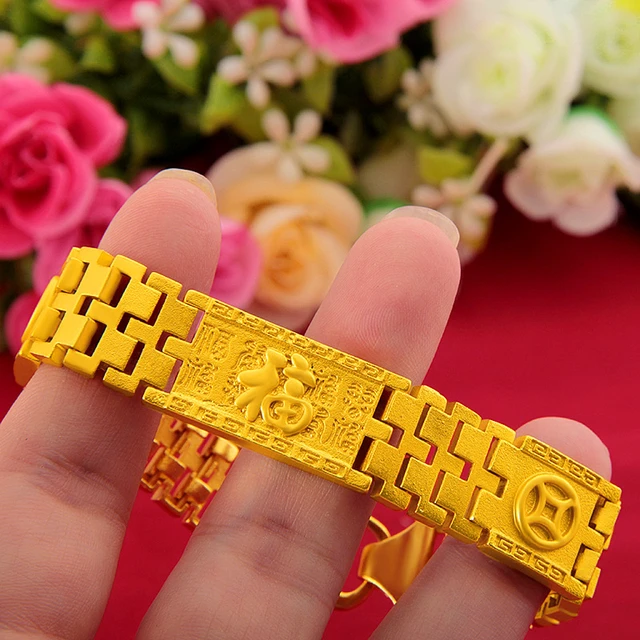 Shop Saudi Gold Bracelet Men with great discounts and prices online - Feb  2024 | Lazada Philippines