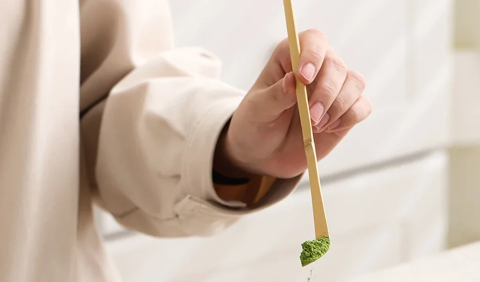 Description Picture 6 of itemJapanese Matcha Whisk Stand Tea Ceremony Matcha Bowl Bamboo Whisk Grinder Brushes Tea Tools Holder Tea Accessories Teaware