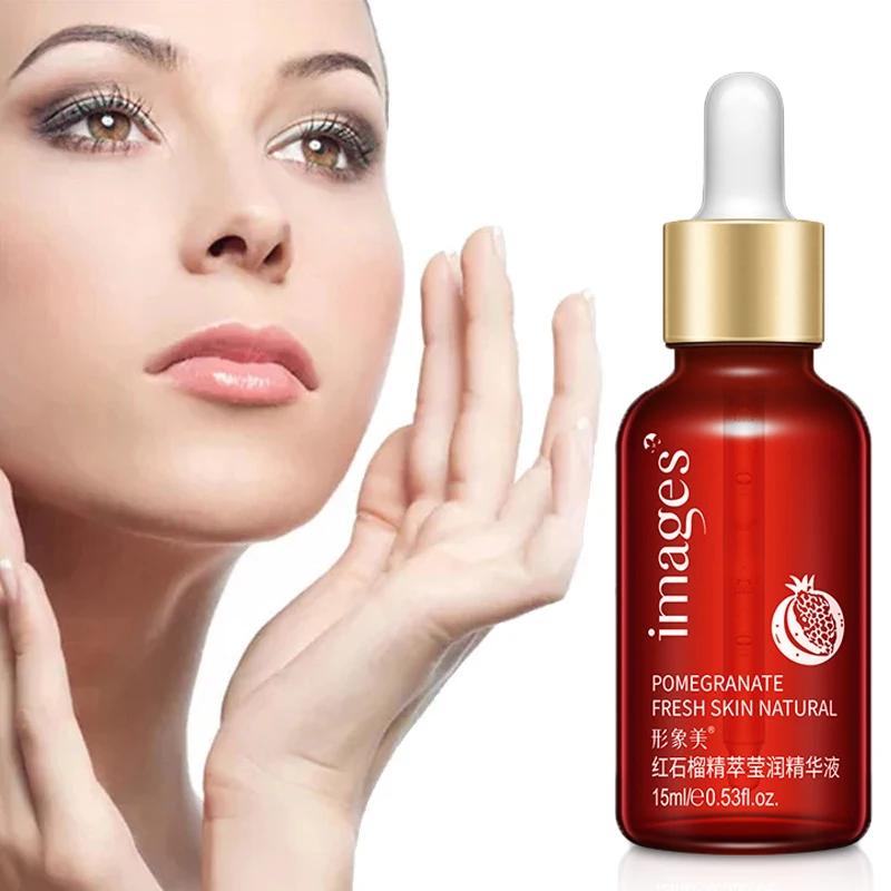 

Red Pomegranate Essence Serum Deep Hydrating Moisturizing Nourishing Brighten Complexion Anti-Aging Facial Skin Treatment 1Pcs