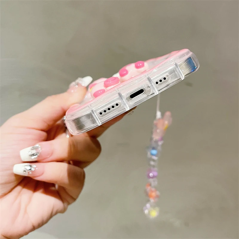 Süße Handyhülle Mit Bären- Und Blumenmotiv Für Samsung Galaxy_voghion.com